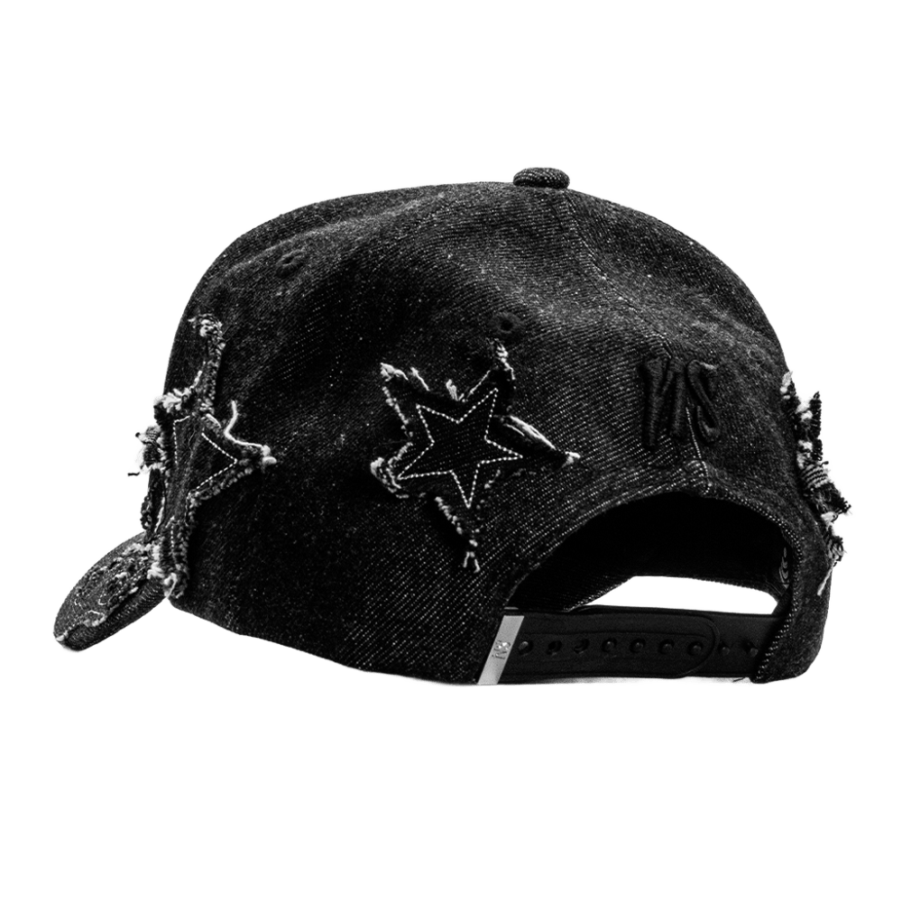 DISTRESSED BLACK STARS